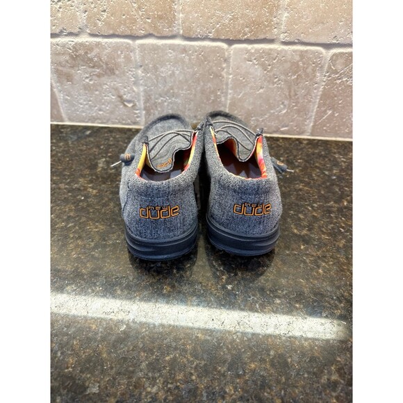 Hey Dude Wally Twister Tie-Dye Charcoal Colorway Men’s 11 Buckle Exclusive - Picture 4 of 9